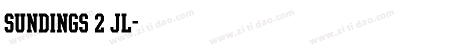 Sundings 2 JL字体转换